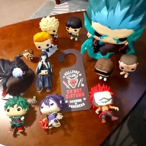 Funko Pop Stranger Things-My Hero Academia-Evil Villians- And other Random items